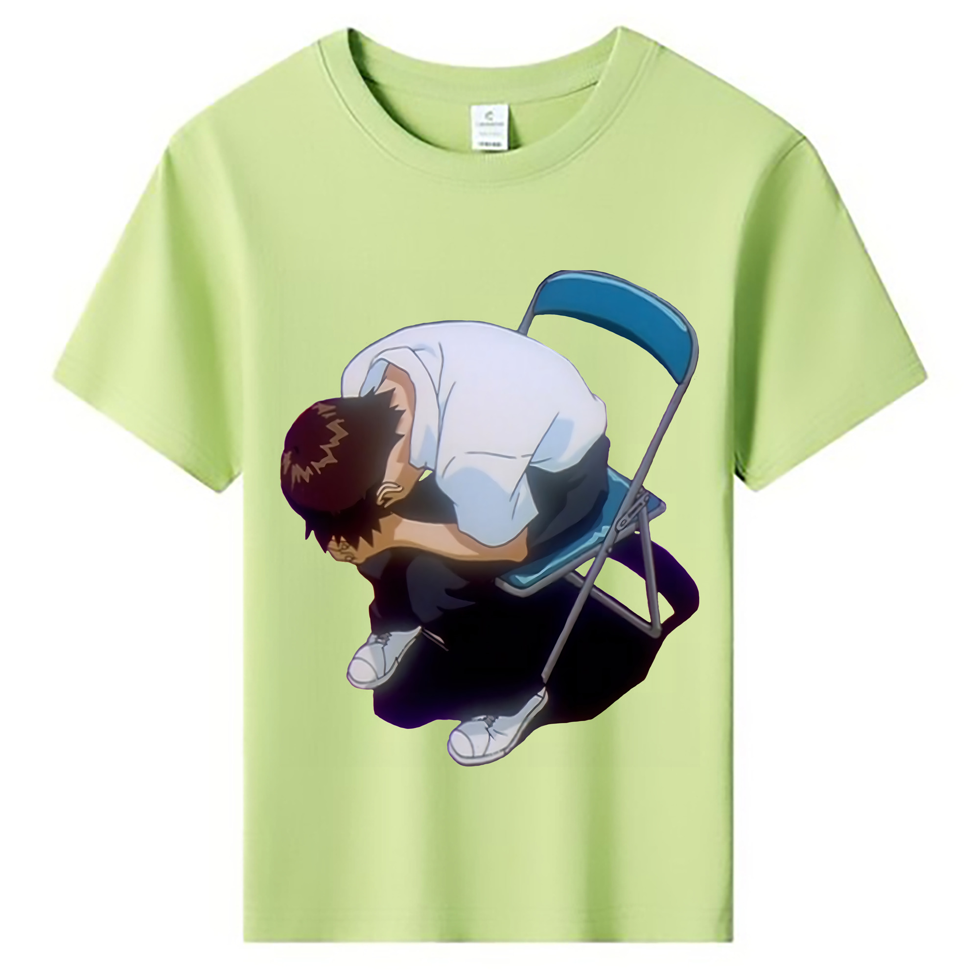 （画像用） EVA 新世紀エヴァンゲリオン 綿100％キッズTシャツ（フロントプリント）